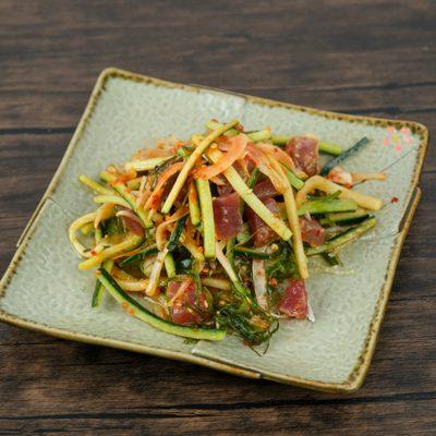 Heat up your palate with our Spicy Tuna Salad! Fresh tuna, crisp veggies, and a burst of flavor