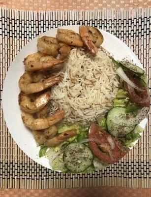 Shrimp rice Entrées