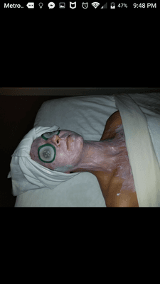 Pamper yourself and your skin in one of dozens of Spa Loren's amazing facial treatment like this goji berri facial .