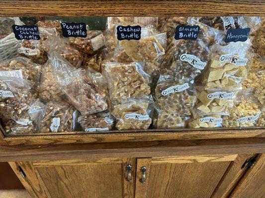 Selection of Brittle for sale