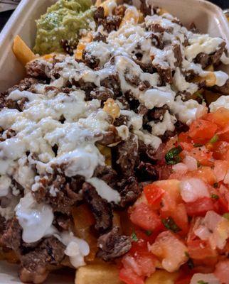 Carne asada fries