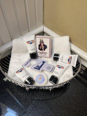 Bathroom amenities