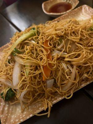 Mixed veg fried noodle