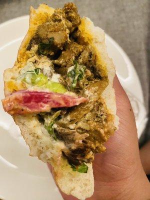 Mixed Shawarma Sandwich