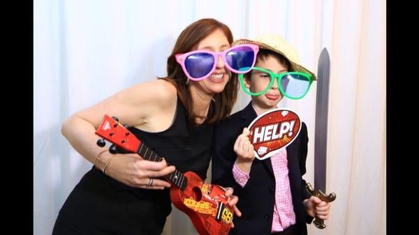 Photo booth is a hit at any party!