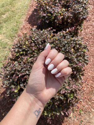 Acrylic Manicure with Extensions and Gel Polish. $40