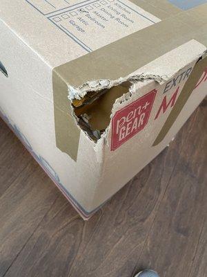 Torn boxes