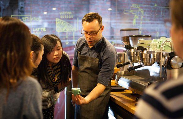 Barista Training for a little fee on Saturdays