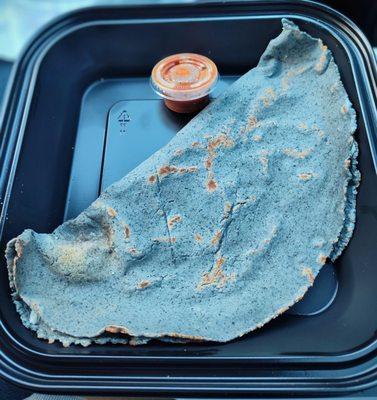 Empanada flor de calabaza