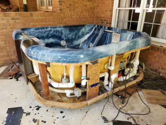 Hot Tub Removal