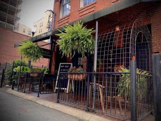 Restaurant entrance