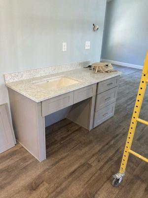 ADA second sink countertop