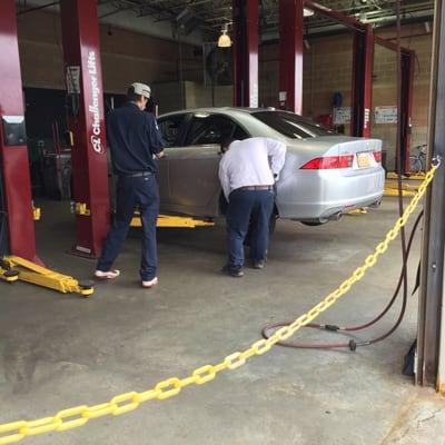 The Costco Tire Techs always tag team to double check lug nut torque, and recommend coming back in a few days to re-torque lugs.