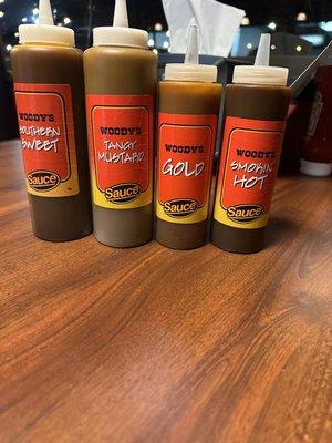 The sauces