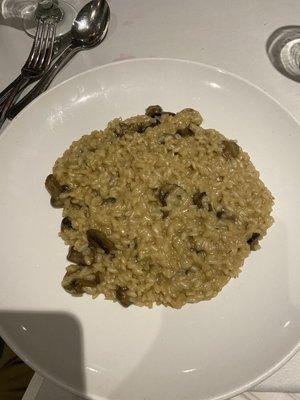 Mushroom risotto