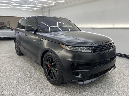 Full Xpel Stealth wrap on the Range Rover