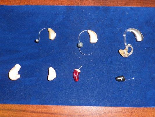 Display of Starkey Hearing Aids