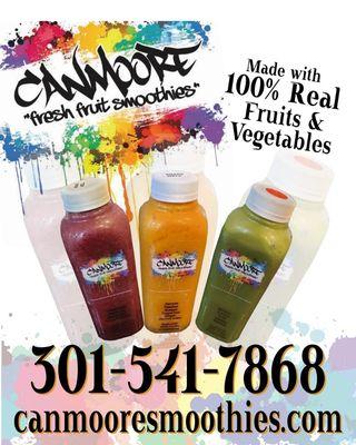 Canmoore Fresh Fruit smoothies