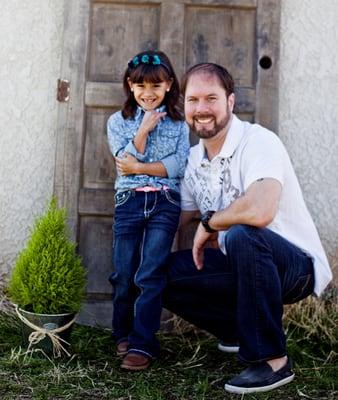 Dr. Matthew Pia, D.D.S. and his daughter Isabel.