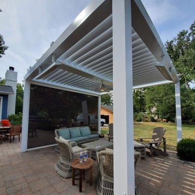 Apollo Louvered Roof By Breslow Home Design.