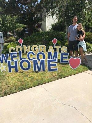 Congrats on your new home!