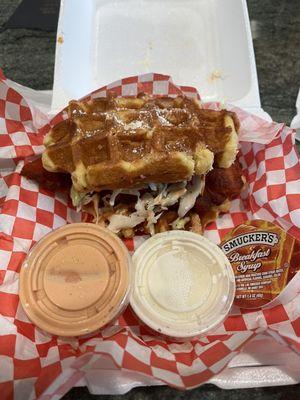 Hot Chicken Waffle