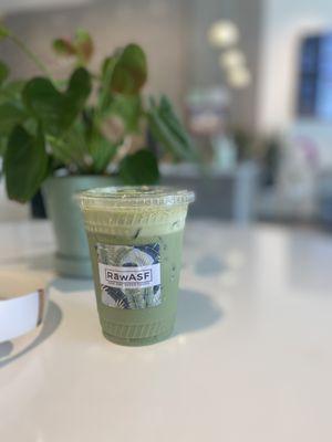 Lavender Matcha Latte