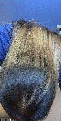 Copper balayage for $266