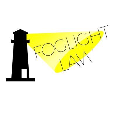 This is the company logo. It represents how Foglight Law is shining the way