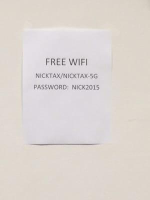 Free wifi