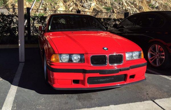 Washed and polished, with polished headlights with CQuartz applied.