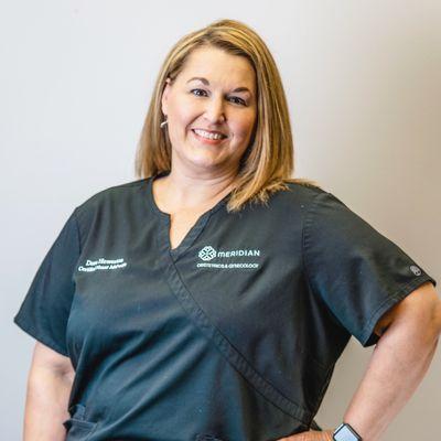 Dena Howerton, APRN, Midwife.