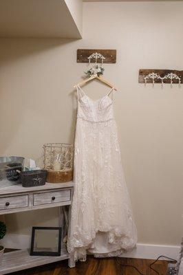 Bridal dressing room