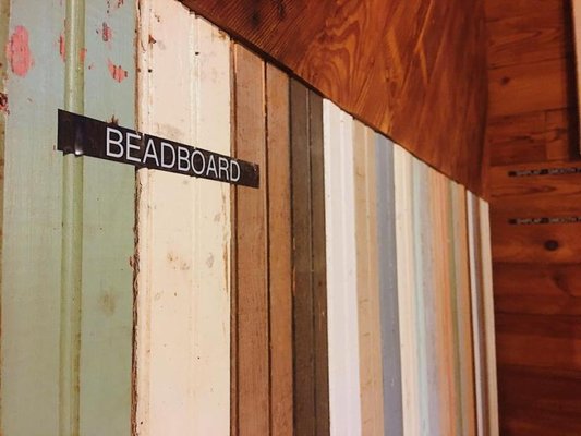 Beadboard- hardwood