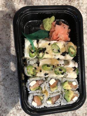 Diamond Special Roll, Philadelphia Roll