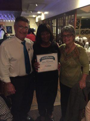 Celebrating our Northeast Region caregiver of the year winner