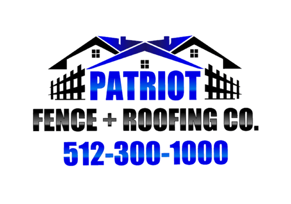 Logo Patriot Fence and Roofing Co.