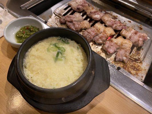 Steamed Egg & Pork Belly