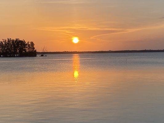 Sunsets from the dock