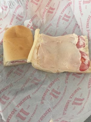 Jimmy johns sandwich