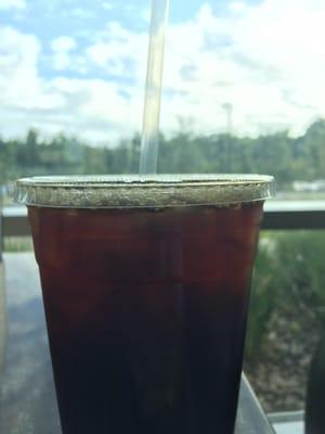 Large Black Iced Coffee