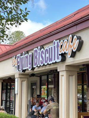 The Flying Biscuit in Gainesville.