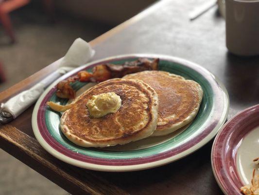 Silver Dollar pancakes from JR menu.