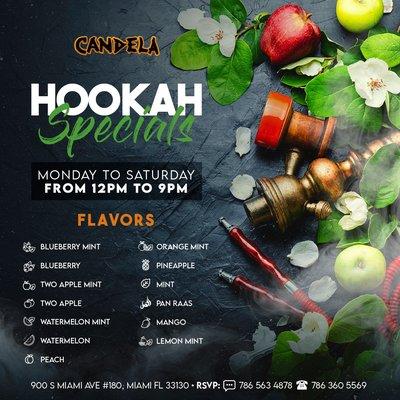 Hookah flavors