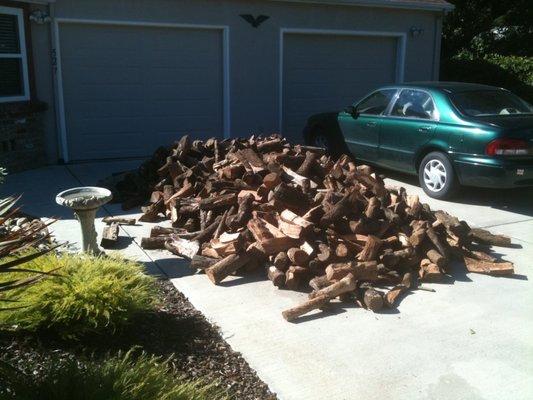 Everybody love our Almond firewood! Call today to order yours! 707-678-0920