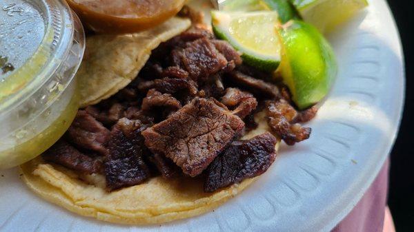 Carne asada taco