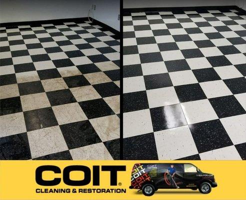 The COIT Difference For VCT Cleaning