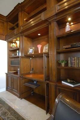 Tuscan Styled Library