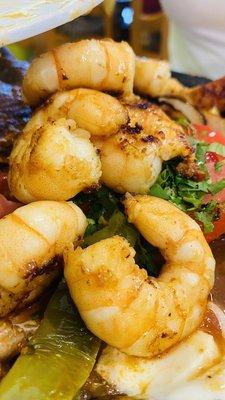 Grilled shrimp