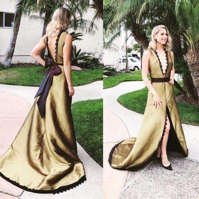 Tabitha Lipkin styled for awards ceremony